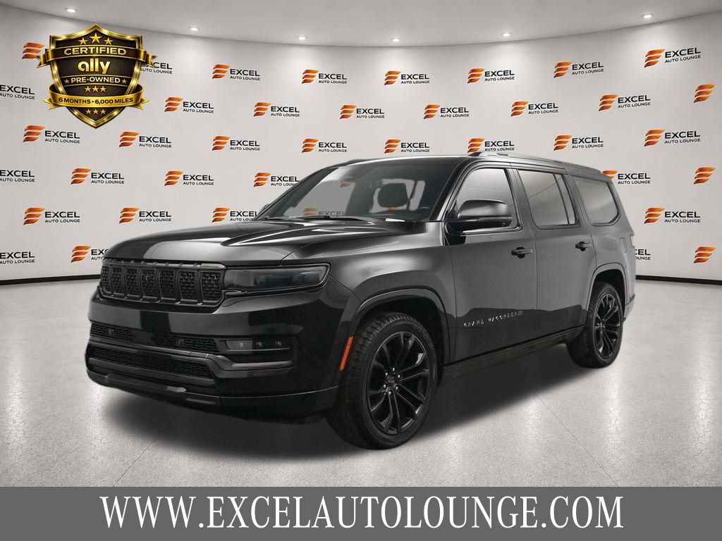 Black 2022 Jeep Grand Wagoneer SUV / Crossover Four-Wheel Drive 8-Speed Automatic