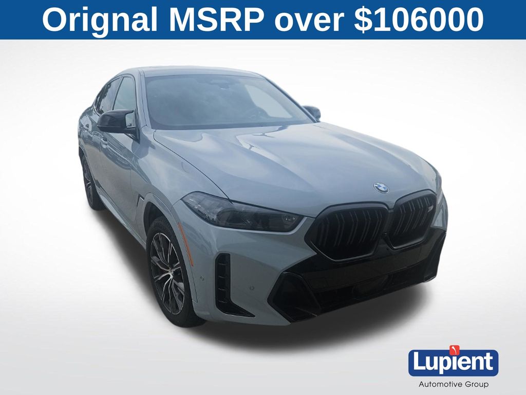 Gray Metallic 2026 BMW X6 SUV / Crossover All-Wheel Drive 8-Speed Automatic