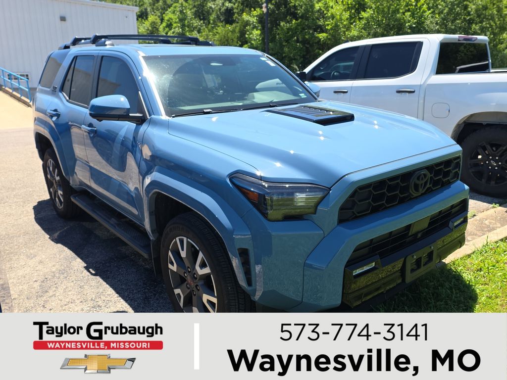 Blue 2025 Toyota 4Runner TRD Sport Premium 4WD SUV / Crossover Four-Wheel Drive 8-Speed Automatic