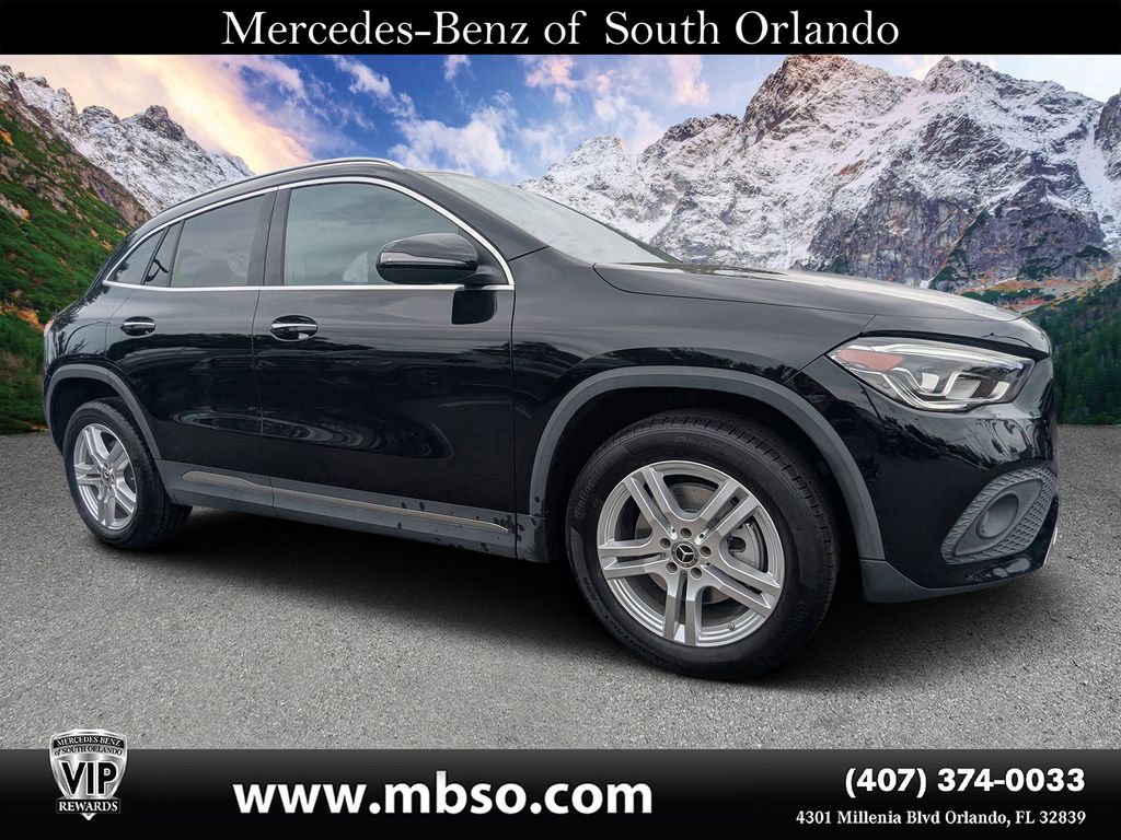 Night Black 2022 Mercedes-Benz GLA SUV / Crossover All-Wheel Drive 8-Speed Dual Clutch