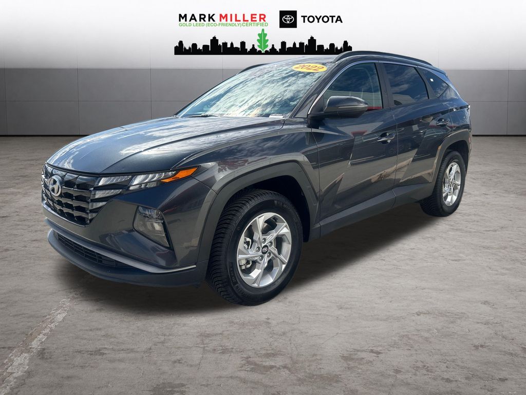 Portofino Gray 2022 Hyundai Tucson SUV / Crossover All-Wheel Drive Automatic