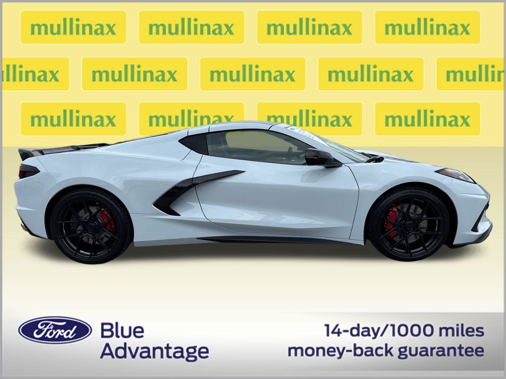 Certified Used 2021 White Chevrolet Stingray image 2