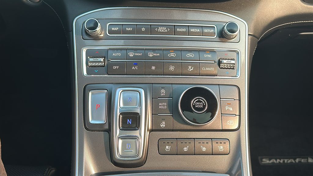 2022 Hyundai Santa Fe Calligraphy Silver at DeMontrond Automotive Group