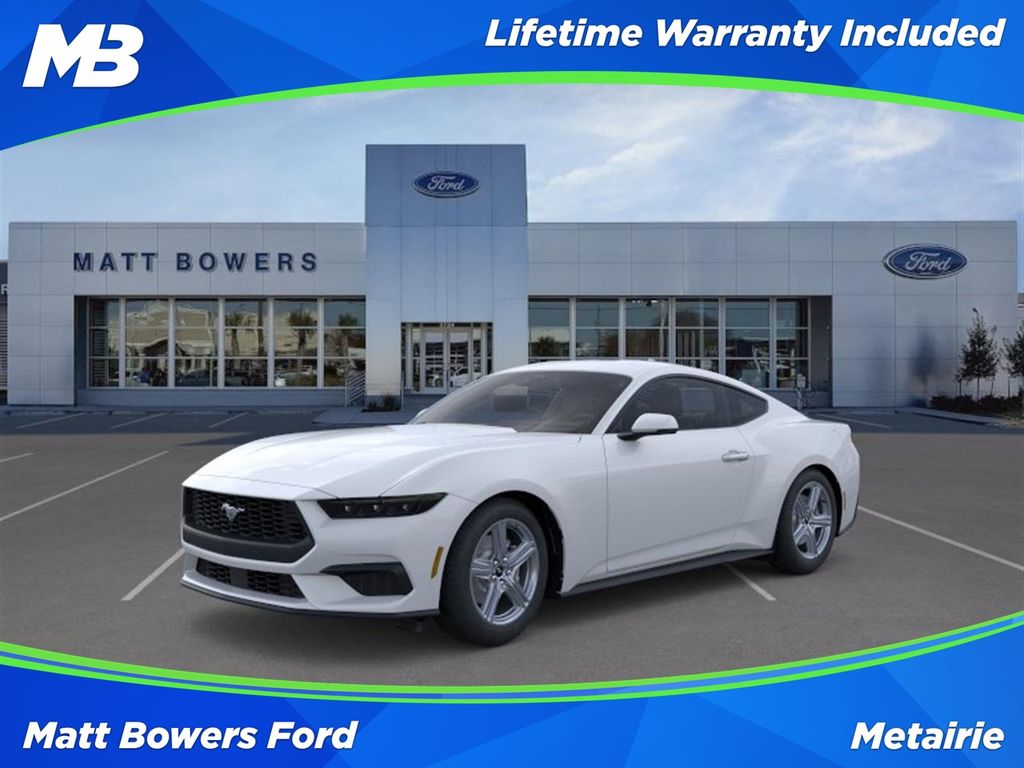 Oxford White 2026 Ford Mustang Coupe Rear-Wheel Drive Automatic