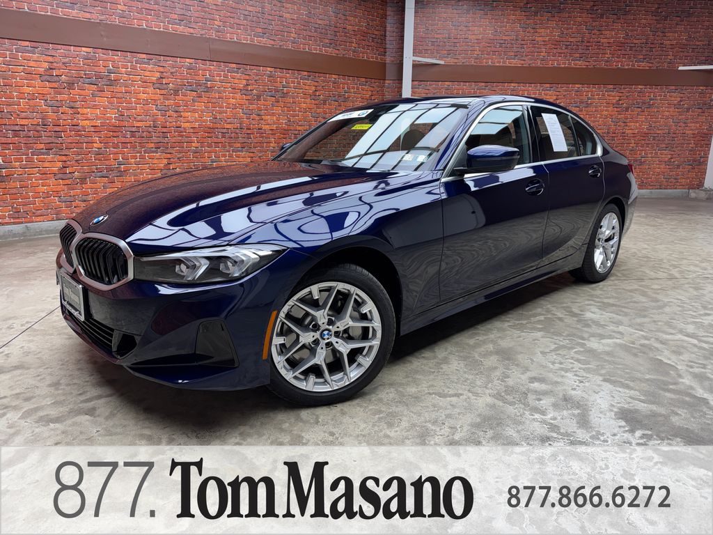 Blue 2026 BMW 3 Series Sedan All-Wheel Drive 8-Speed Automatic