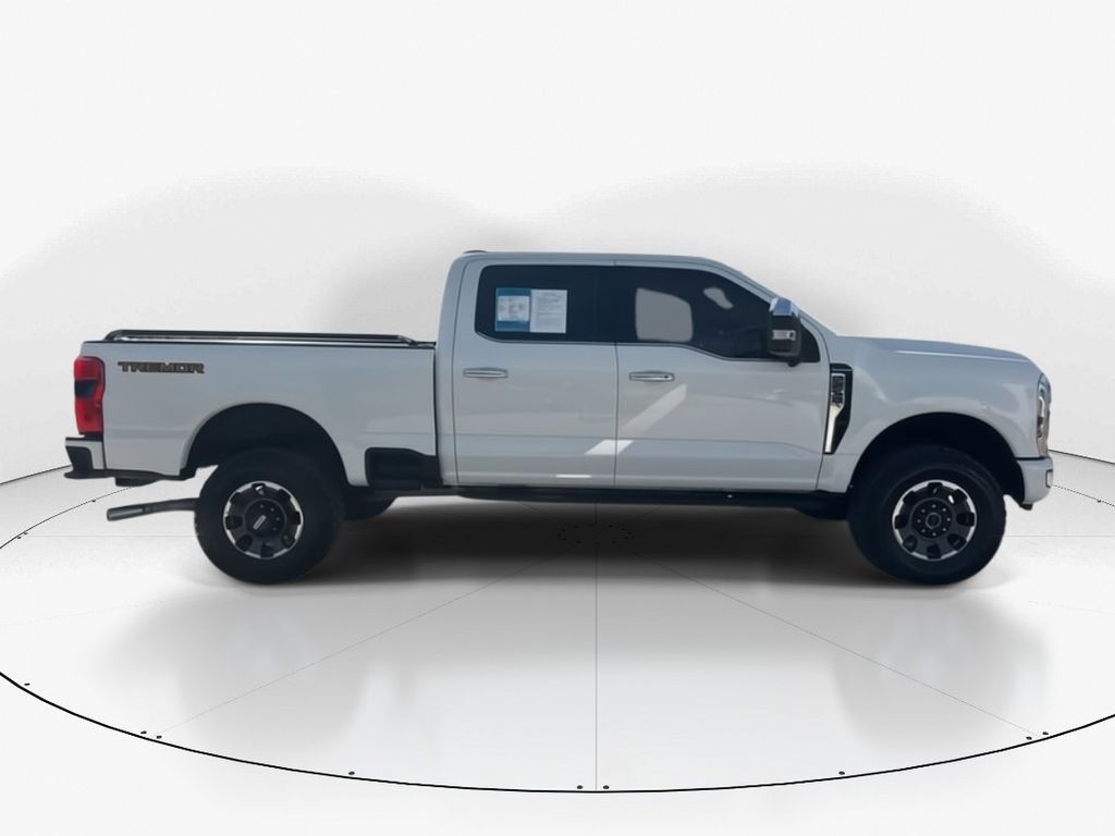 2024 White Metallic Ford Super Duty F-250 SRW Platinum 4X4 Truck