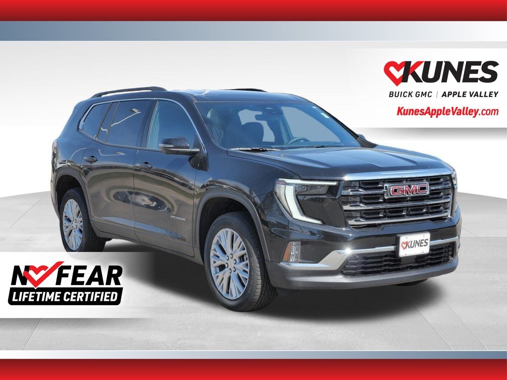 Black (Ebony Twilight Metallic) 2026 GMC Acadia SUV / Crossover Four-Wheel Drive 8-Speed Automatic
