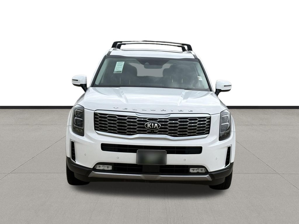 2021 Kia Telluride SX White at Joe Myers Mazda Kia