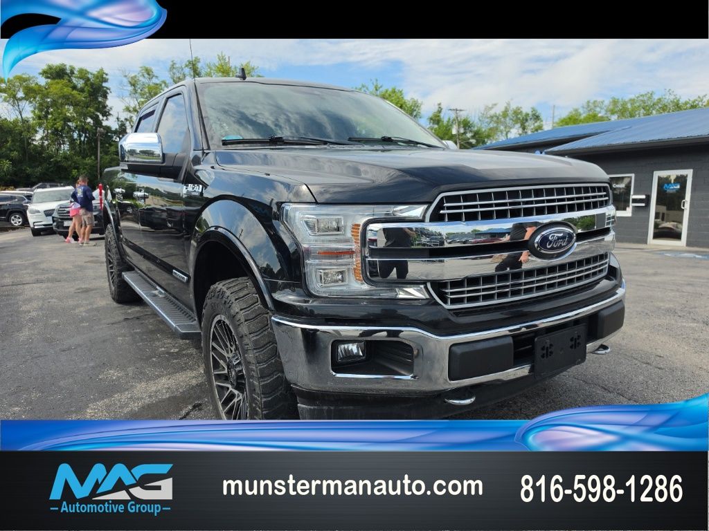 Shadow Black 2018 Ford F-150 Pickup Truck Four-Wheel Drive Automatic