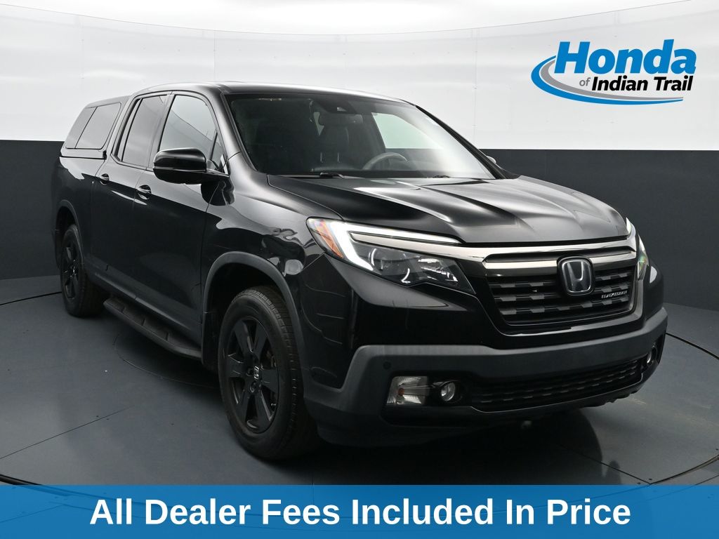 Crystal Black Pearl 2020 Honda Ridgeline Pickup Truck All-Wheel Drive 9-Speed Automatic