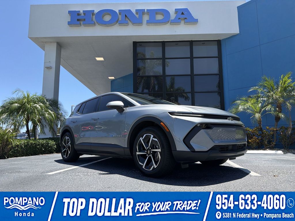 Sterling Gray Metallic 2025 Chevrolet Equinox EV SUV / Crossover Front-Wheel Drive 1-Speed Automatic