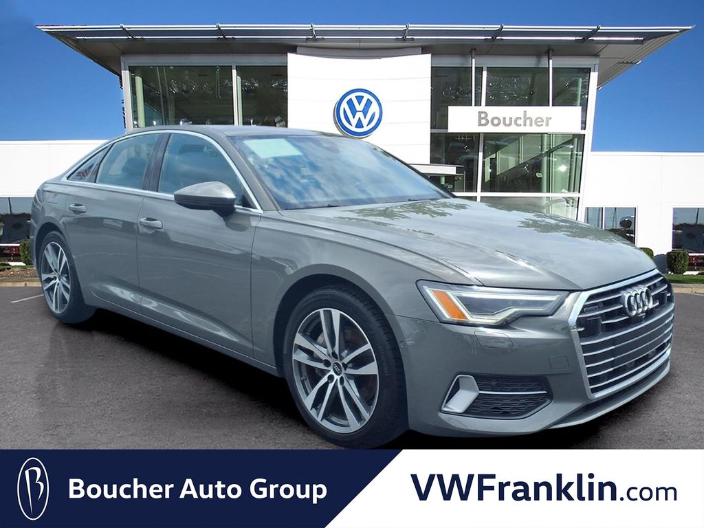 Gray Metallic 2023 Audi A6 Sedan All-Wheel Drive 7-Speed Automatic