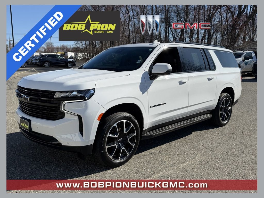 Summit White 2024 Chevrolet Suburban RST 4WD SUV / Crossover Four-Wheel Drive