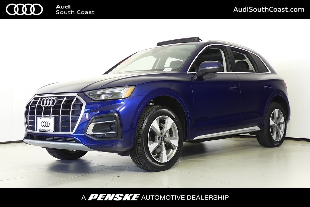 Blue Metallic 2023 Audi Q5 SUV / Crossover All-Wheel Drive 7-Speed Automatic