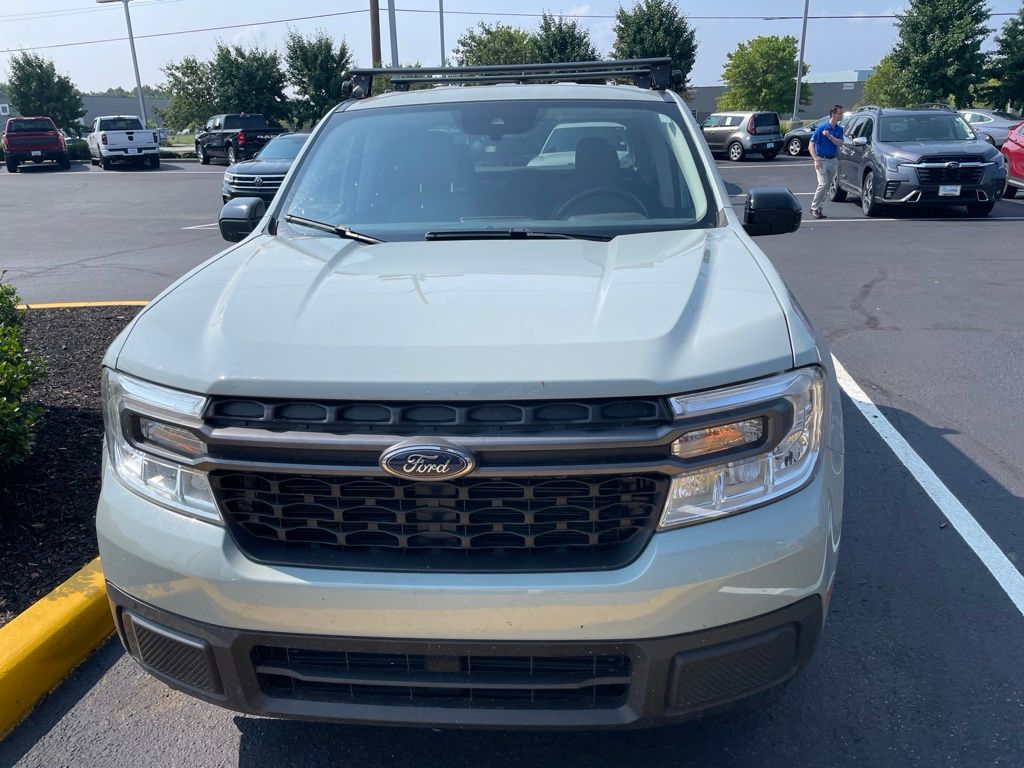 Cactus Gray 2024 Ford Maverick Pickup Truck Front-Wheel Drive Continuously Variable Transmission