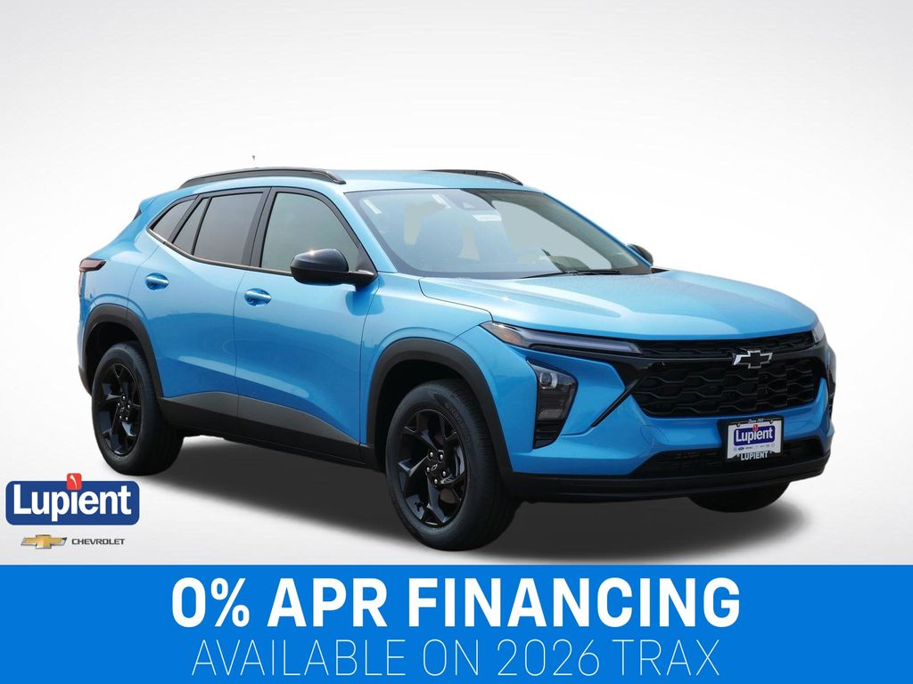 Marina Blue Metallic 2026 Chevrolet Trax SUV / Crossover Front-Wheel Drive 6-Speed Automatic