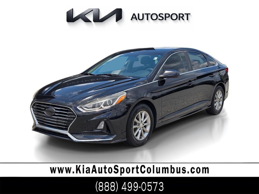 Phantom Black 2018 Hyundai Sonata SE FWD Sedan Front-Wheel Drive 6-Speed Automatic