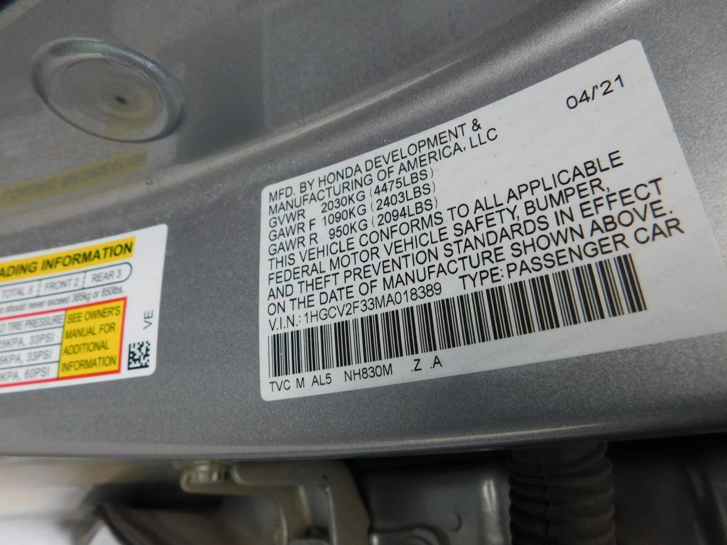 Thumbnail: 2021 Honda Accord - 12