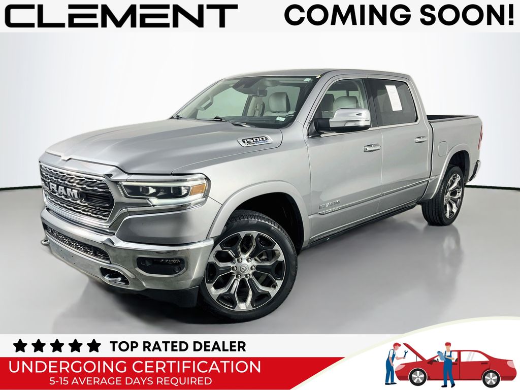 Billet Silver Metallic Clearcoat 2022 RAM 1500 Pickup Truck Four-Wheel Drive 8-Speed Automatic