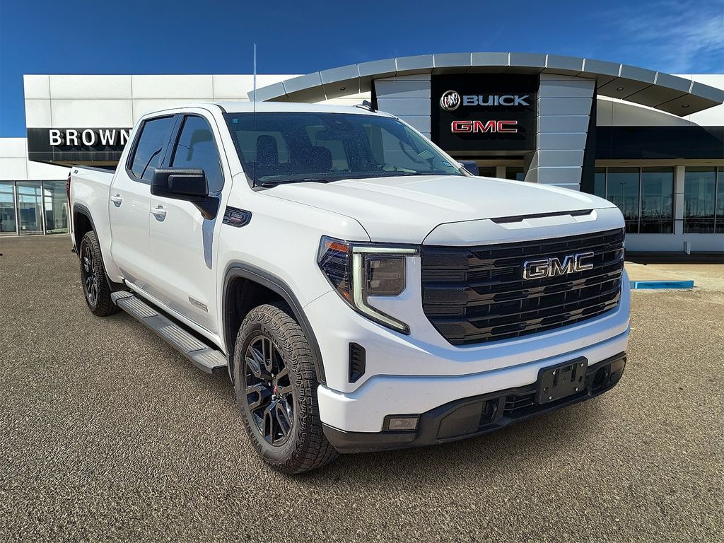 Summit White 2024 GMC Sierra 1500 Pickup Truck Four-Wheel Drive Automatic