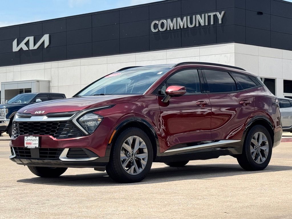 2023 Kia Sportage SX Red at DeMontrond Automotive Group