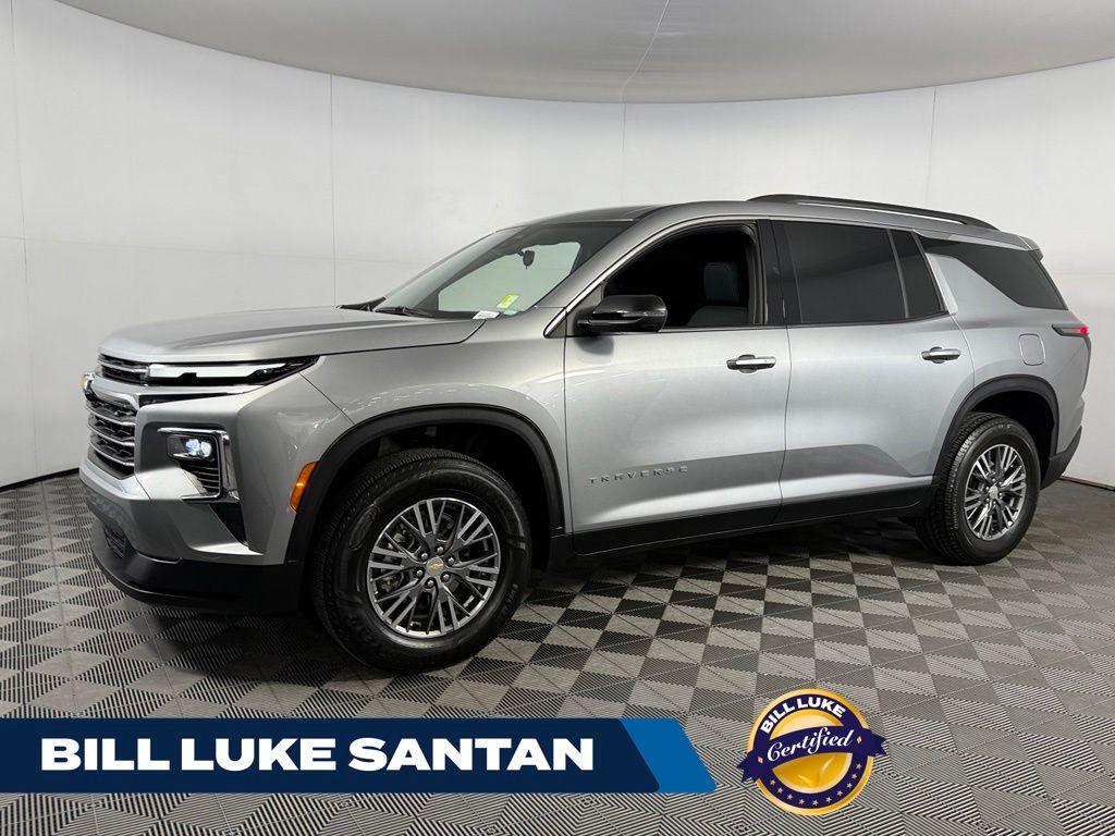 Sterling Gray Metallic 2025 Chevrolet Traverse SUV / Crossover Front-Wheel Drive 8-Speed Automatic