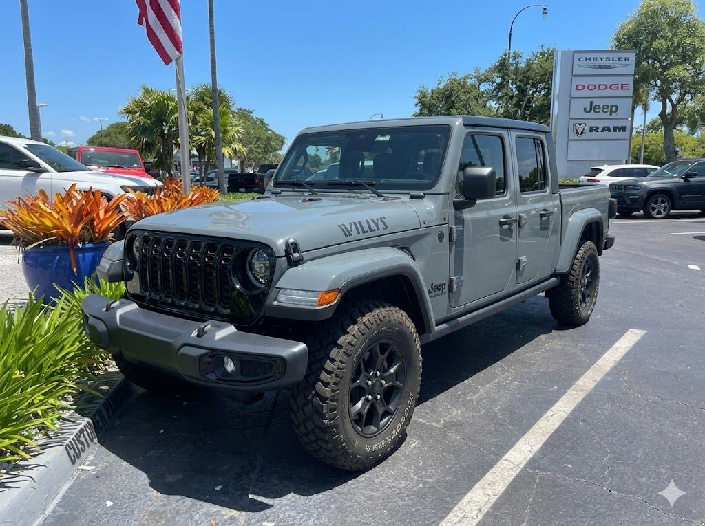 Anvil Clearcoat 2026 Jeep Gladiator Willys '41 4dr Crew Cab 4WD Pickup Truck Four-Wheel Drive 8-Speed Automatic