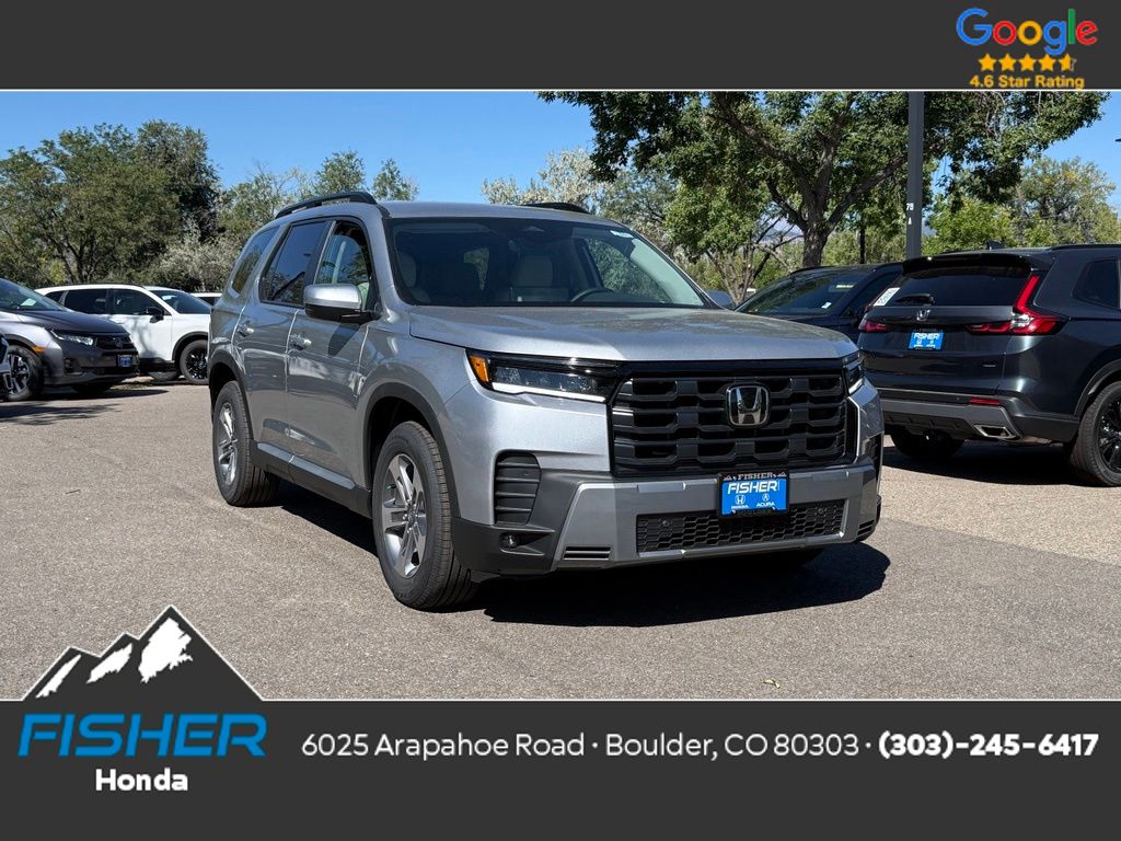 SOLAR SILVER 2026 Honda Pilot SUV / Crossover All-Wheel Drive Automatic