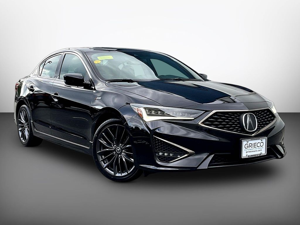 Black 2022 Acura ILX Sedan Front-Wheel Drive 8-Speed Dual Clutch