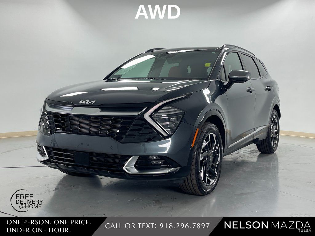 Gravity Gray 2024 Kia Sportage SUV / Crossover All-Wheel Drive 8-Speed Automatic