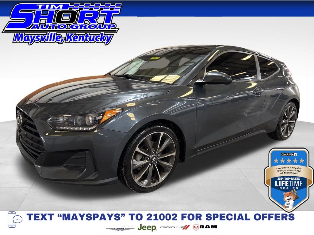 Thunder Gray 2020 Hyundai Veloster 2.0L Premium FWD Coupe Front-Wheel Drive 6-Speed Automatic