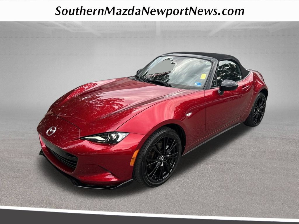 Soul Red Crystal Metallic 2025 Mazda MX-5 Miata Convertible Rear-Wheel Drive 6-Speed Manual