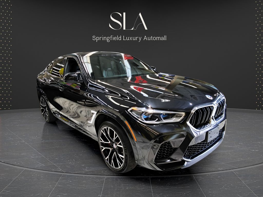 Black Sapphire Metallic 2023 BMW X6 M SUV / Crossover All-Wheel Drive 8-Speed Automatic