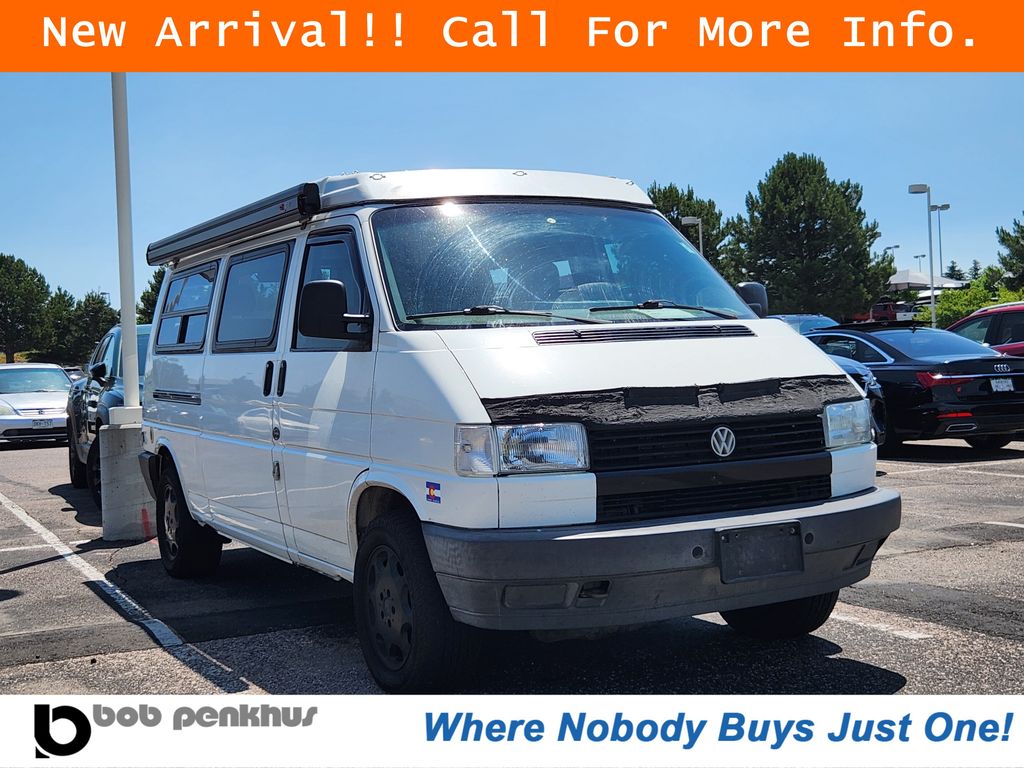 White 1995 Volkswagen EuroVan Van Front-Wheel Drive Automatic
