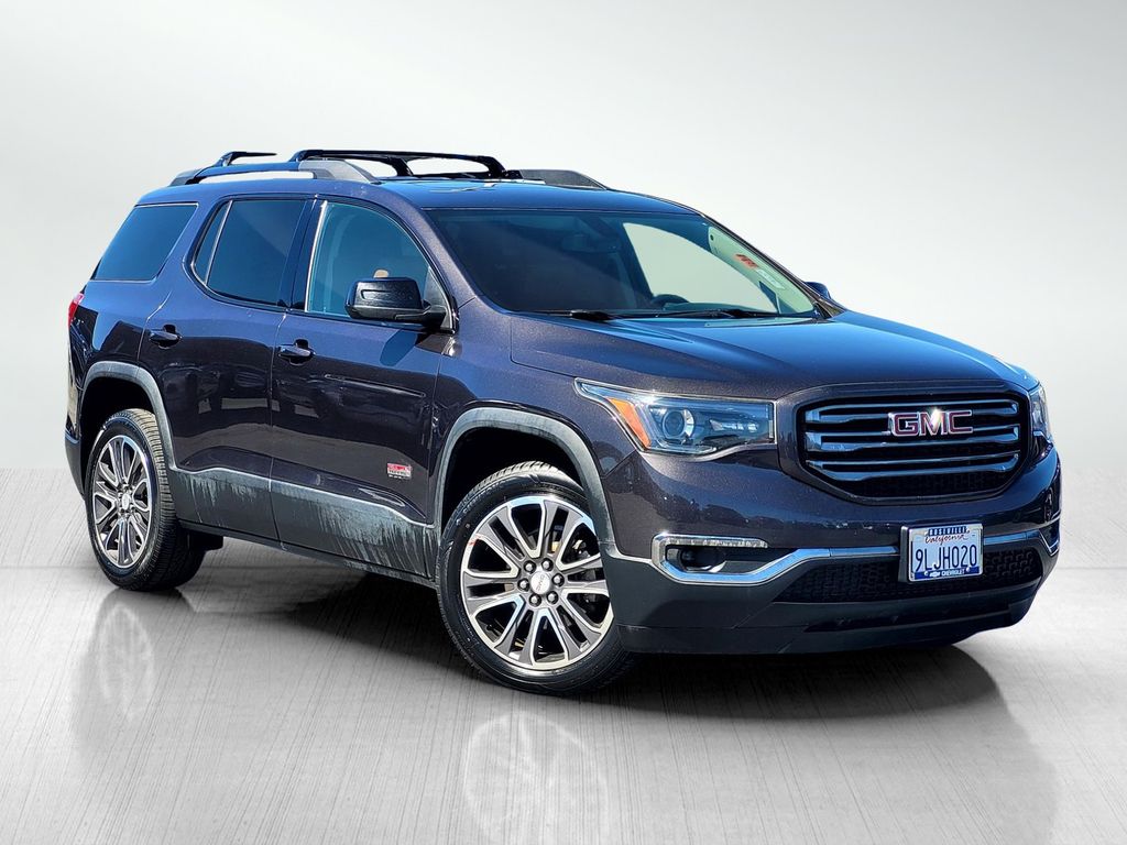 Gray (Iridium Metallic) 2019 GMC Acadia SUV / Crossover Four-Wheel Drive 6-Speed Automatic