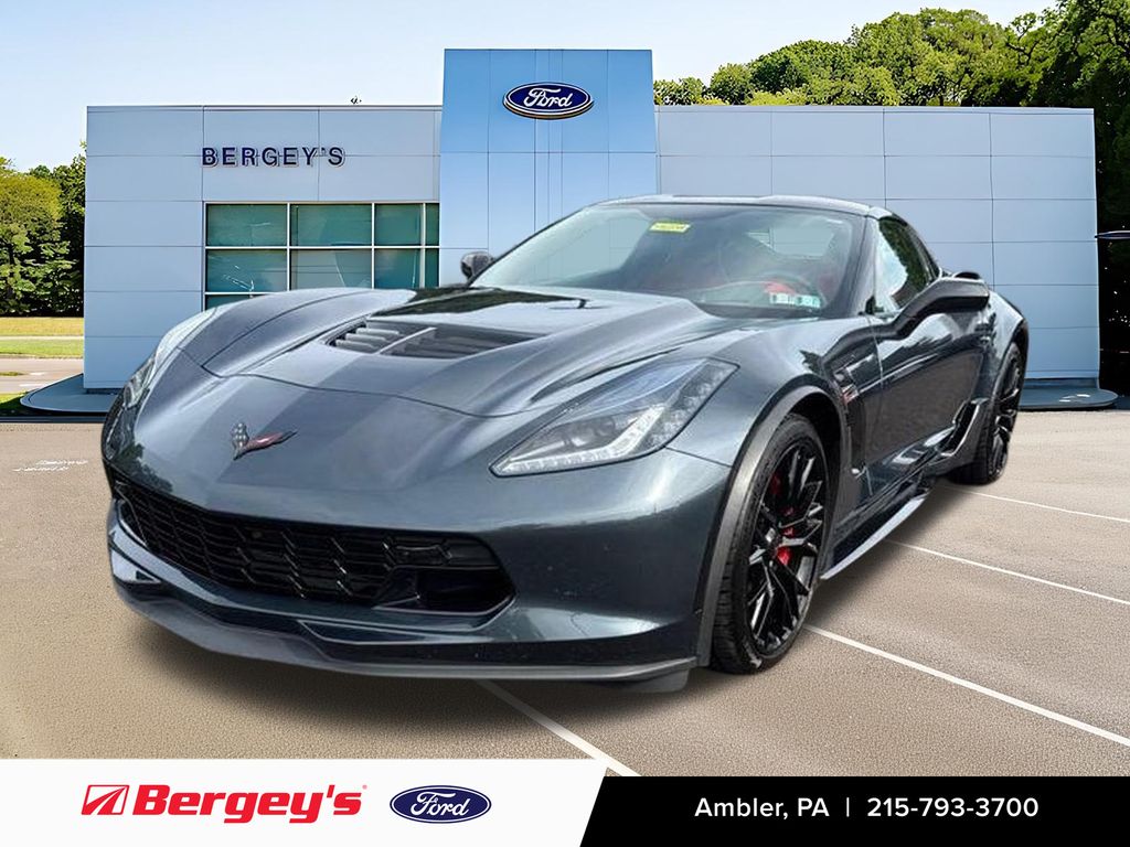 Shadow Gray Metallic 2019 Chevrolet Corvette Coupe Rear-Wheel Drive 8-Speed Automatic