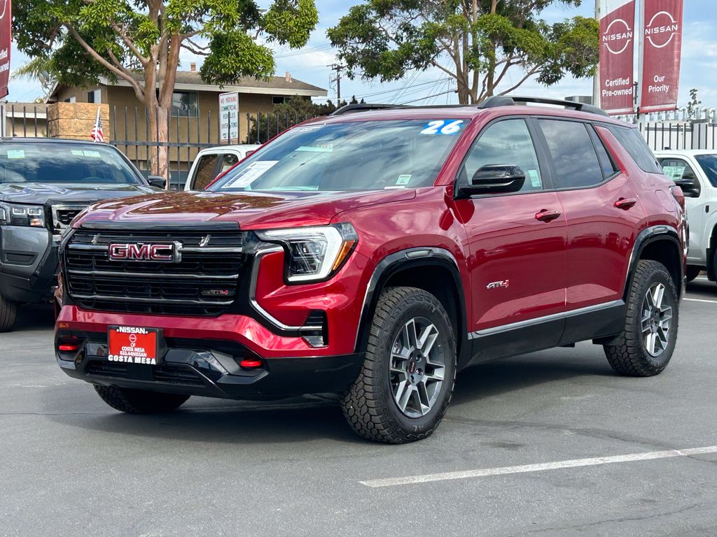 Volcanic Red 2026 GMC Terrain SUV / Crossover Four-Wheel Drive 8-Speed Automatic Overdrive