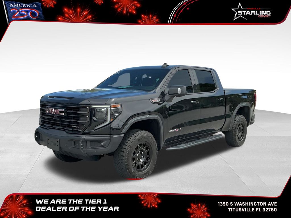 Onyx Black 2024 GMC Sierra 1500 Pickup Truck Four-Wheel Drive Automatic