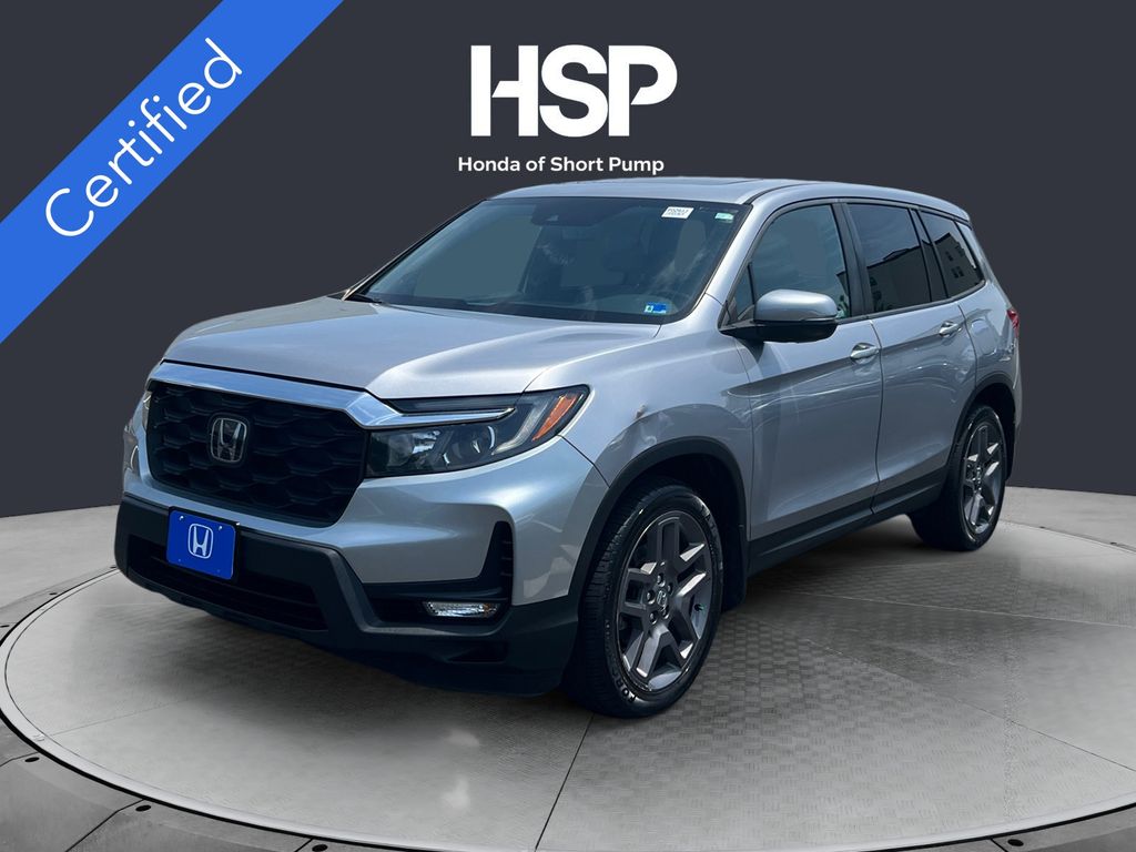 Lunar Silver Metallic 2022 Honda Passport SUV / Crossover Front-Wheel Drive 9-Speed Automatic