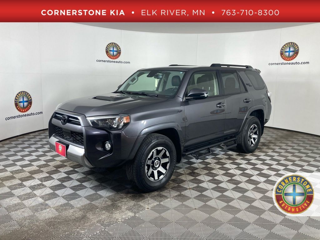 Magnetic Gray Metallic 2020 Toyota 4Runner TRD Off-Road Premium 4WD SUV / Crossover Four-Wheel Drive 5-Speed Automatic Overdrive