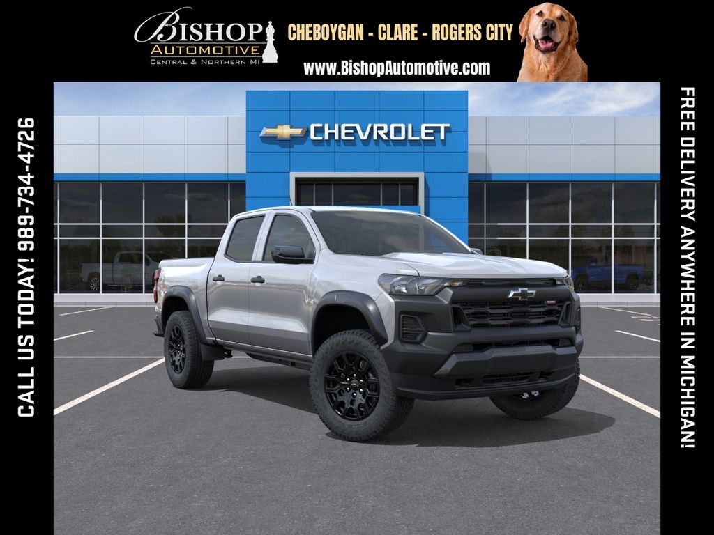 Sterling Gray Metallic 2026 Chevrolet Colorado Pickup Truck Four-Wheel Drive 8-Speed Automatic