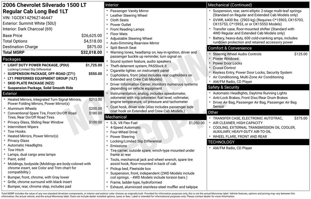 2006 Chevrolet Silverado 1500's photo