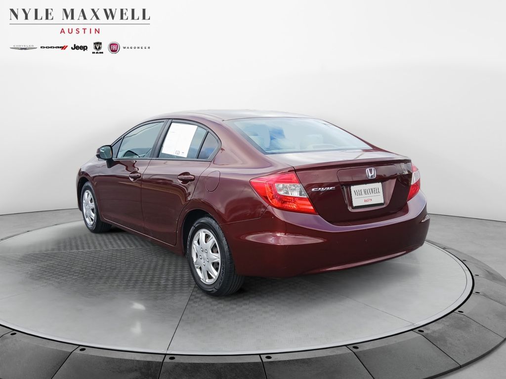 Used Car 2012 Honda Civic  Lx For Sale Under $12,000 In Austin, Texas