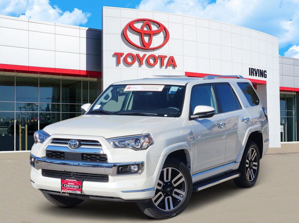 White (Blizzard Pearl) 2022 Toyota 4Runner Limited 4WD SUV / Crossover All-Wheel Drive 5-Speed Automatic