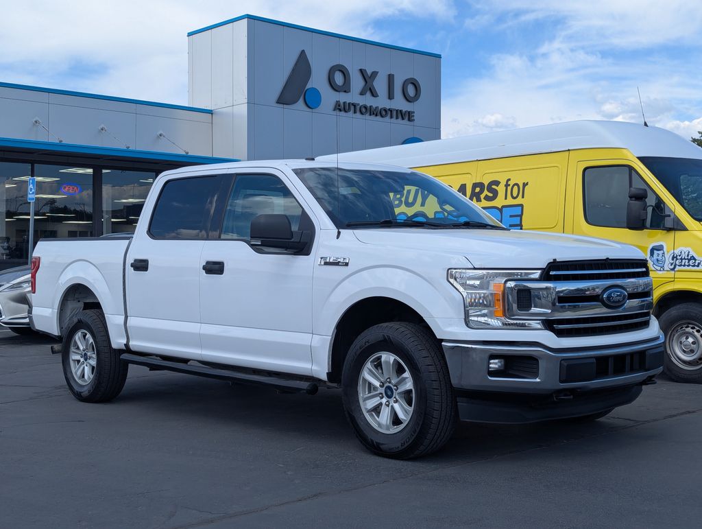 Oxford White 2018 Ford F-150 Pickup Truck Four-Wheel Drive Automatic