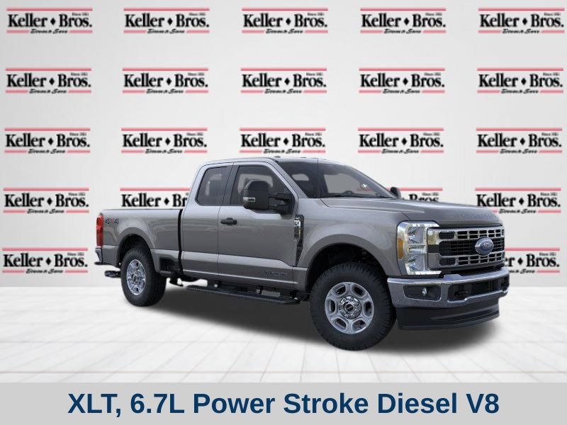 Carbonized Gray Metallic 2026 Ford F-250 Super Duty XLT SuperCab 4WD Pickup Truck Four-Wheel Drive Automatic