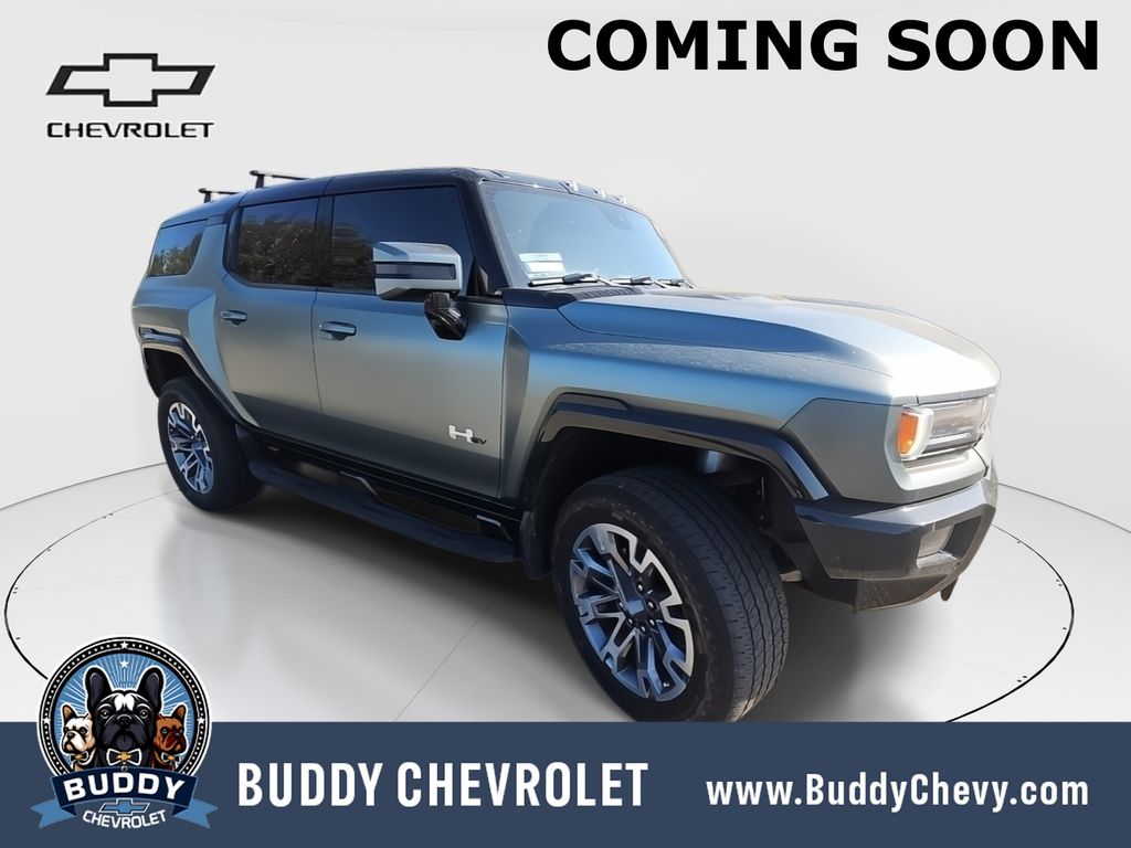 Moonshot Green Matte 2024 GMC Hummer EV SUV SUV / Crossover All-Wheel Drive 1-Speed Automatic