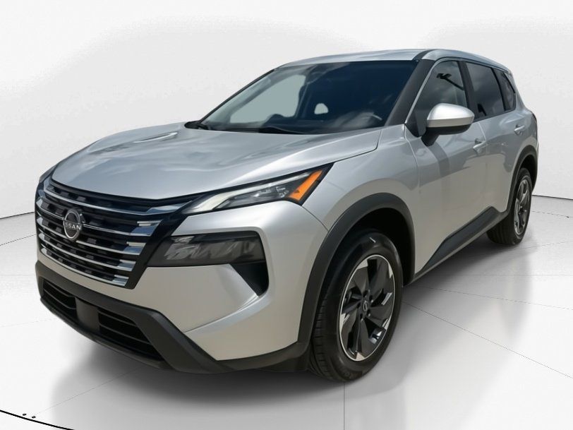 2024 Brilliant Silver Metallic Nissan Rogue SV FWD SUV