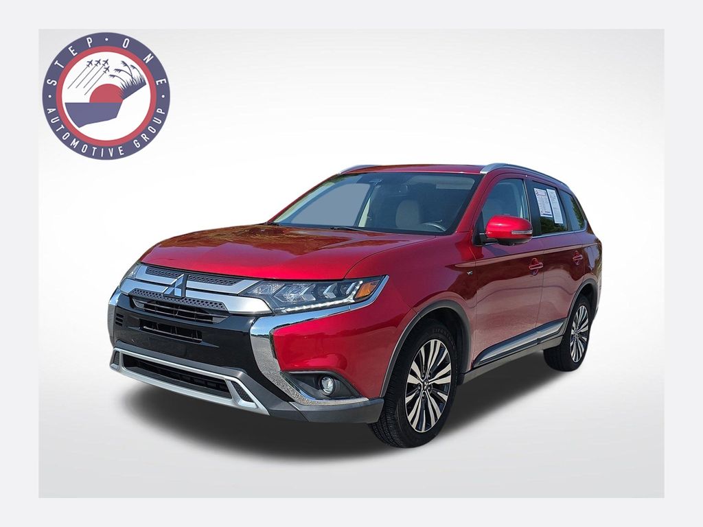Red 2020 Mitsubishi Outlander SUV / Crossover All-Wheel Drive 6-Speed Automatic