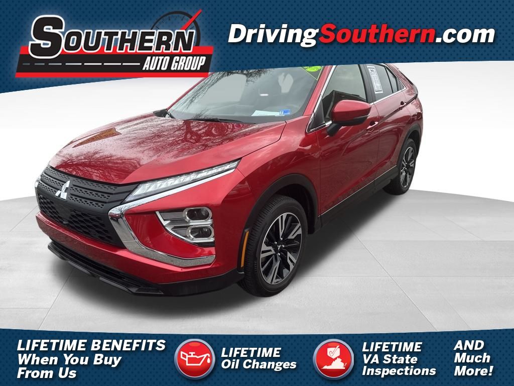 Red Diamond 2025 Mitsubishi Eclipse Cross SE S-AWC SUV / Crossover All-Wheel Drive Continuously Variable Transmission